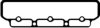 GLASER X02933-01 Gasket, cylinder head cover